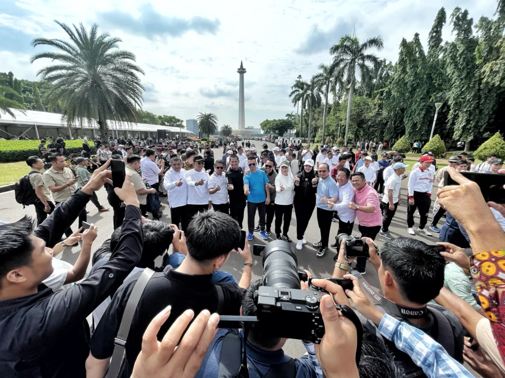 Aneng dan Raja Bayu Ikut Gladi Bersih Persiapan Pelantikan Kepala Daerah di Istana Negara