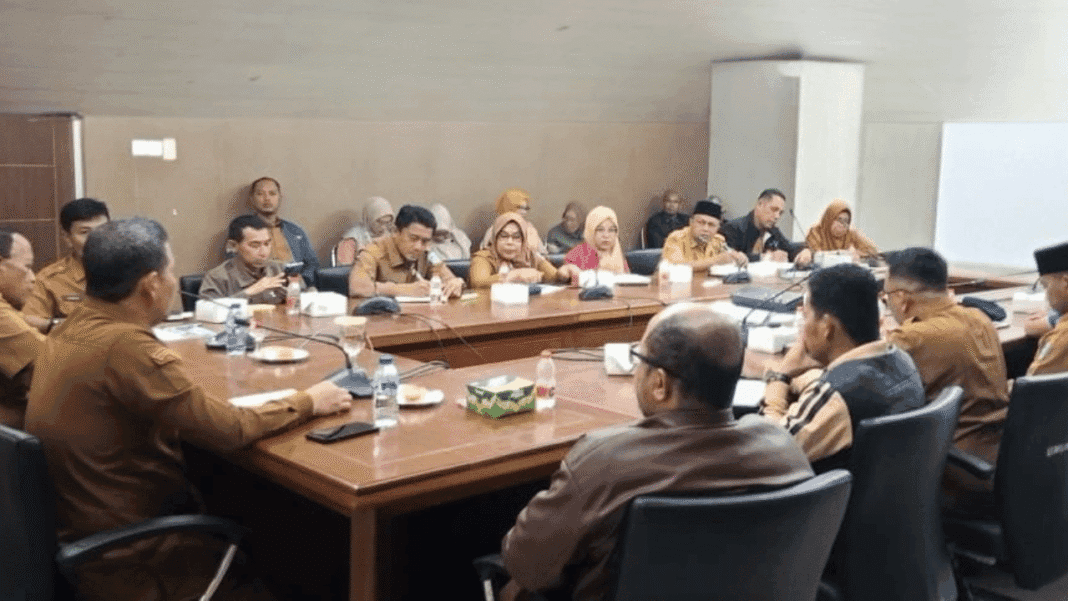 Rapat Koordinasi Perangkat Daerah Kabupaten Anambas Dihadiri Sekda Sahtiar