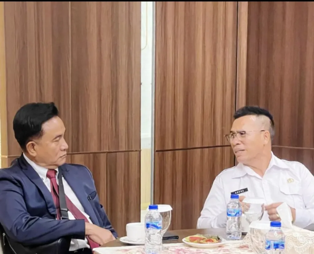 Bupati Anambas Aneg Berdialog dengan Menko Kumham Imivas Yusril Izha Mahendera