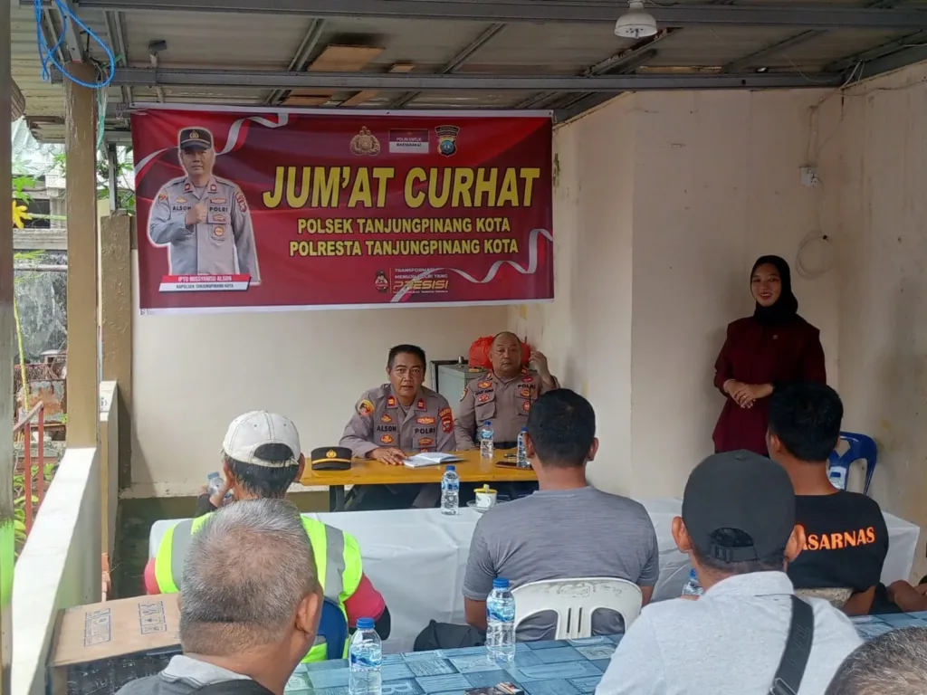 Kapolsek Kota Tanjungpinang Tanggapi Keluhan Tukang Parkir