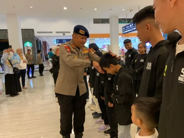 Brimob Polda Kepri Memberangkatkan Kontingen INKANAS untuk Kejuaraan Internasional di Tiga Negara
