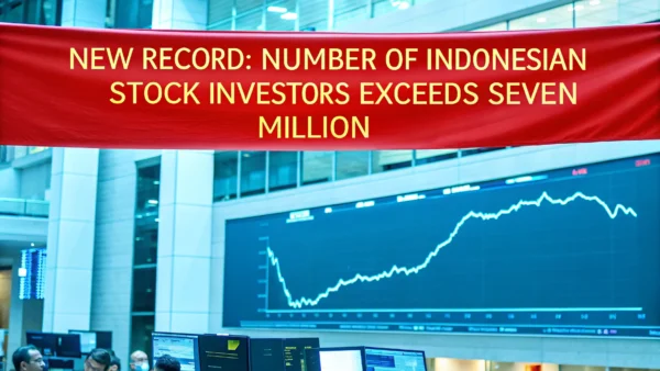 Jumlah Investor Saham Indonesia Melampaui 7 Juta