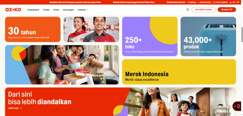 AZKO Rayakan Tiga Dekade Perjalanan, Dari Toko Perkakas ke Mitra Kehidupan Rumah Tangga Indonesia