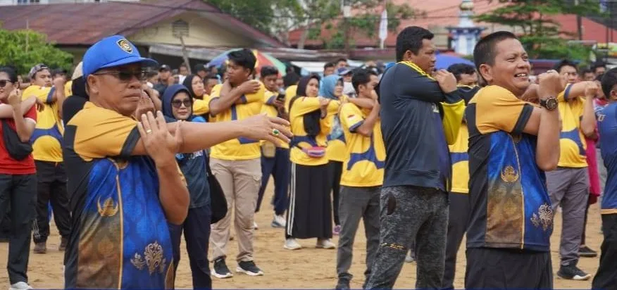 Kebersamaan ASN Jadi Sorotan di HUT Korpri ke-54 Anambas