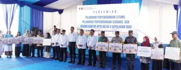 Pemerintah Resmikan Dua Pelabuhan Penyeberangan dan Kantor BPTD di Anambas, Dorong Konektivitas dan Ekonomi Kawasan