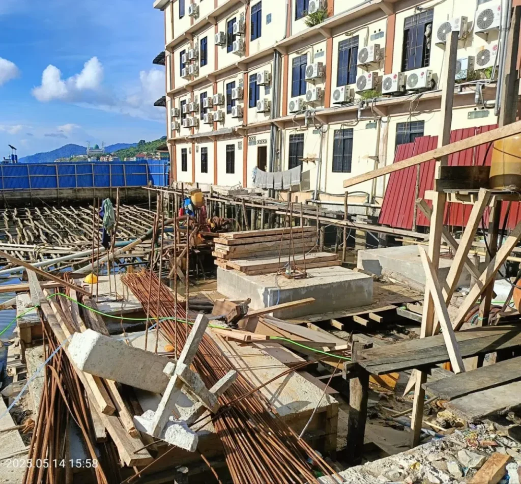 Proyek Pasar Loka Tarempa Rp27,5 Miliar Mangkrak, Dugaan Penyimpangan Tender Menguat