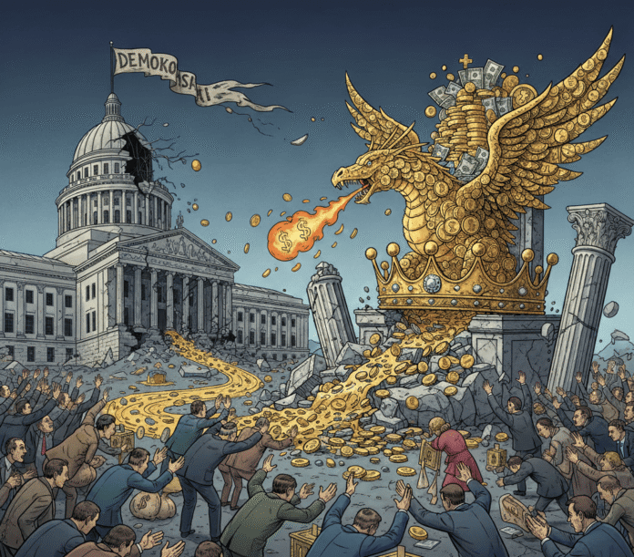 Demokrasi yang Tak Pernah Ada Uang sebagai Raja Politik (1)