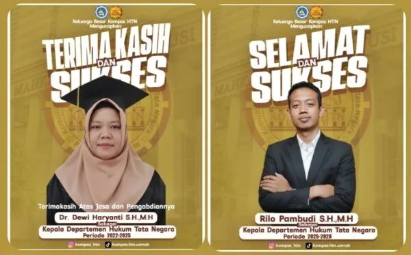 Kompas HTN UMRAH Apresiasi Dewi Haryanti, Sambut Kepemimpinan Rilo Pambudi