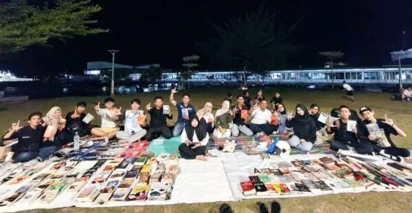 Kata Halaman Gelar Lapak Baca dan Mewarnai Gratis di Taman Tugu Sirih Tanjungpinang