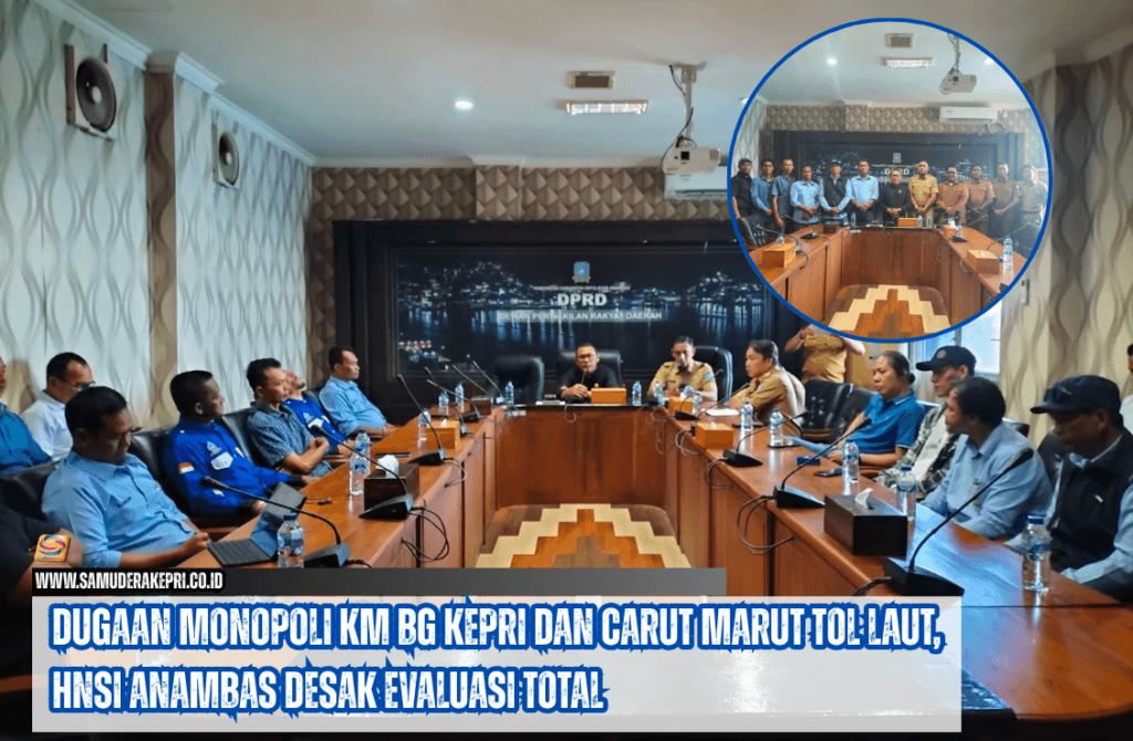 Dugaan Monopoli KM BG Kepri dan Carut Marut Tol Laut, HNSI Anambas Desak Evaluasi Total