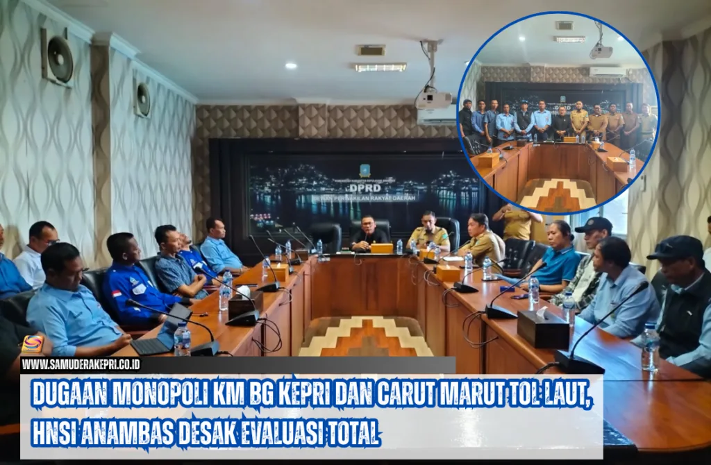 Dugaan Monopoli KM BG Kepri dan Carut Marut Tol Laut, HNSI Anambas Desak Evaluasi Total