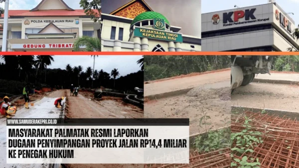 Warga Palmatak Laporkan Dugaan Korupsi Proyek Jalan Putik – Langir Rp14,4 M