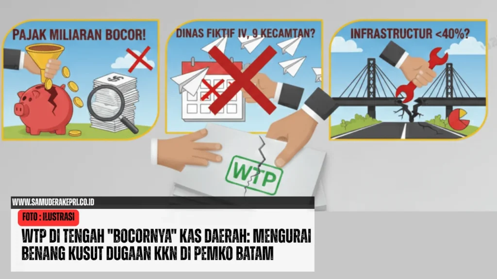 WTP di Tengah “Bocornya” Kas Daerah: Mengurai Benang Kusut Dugaan KKN di Pemko Batam