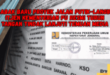 Babak Baru Proyek Jalan Putik-Langir: Itjen Kementerian PU Resmi Turun Tangan Tindak Lanjuti Temuan Media