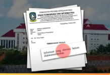 Kepanikan Berujung Logika Cacat : Dalih Konyol Pemprov Kepri Tahan Data Temuan BPK 2024 Tangkapan layar surat resmi PPID Pemprov Kepri yang menahan data temuan LHP BPK 2024 dengan alasan belum didokumentasikan.