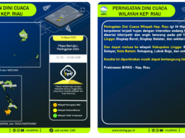BMKG Keluarkan Peringatan Dini: Waspada Gelombang 2,5 Meter di Perairan Natuna-Anambas hingga 17 Maret BMKG