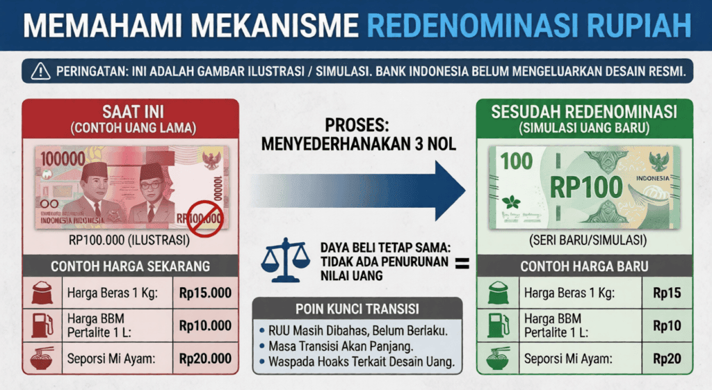 Redenominasi Rupiah, Langkah Berani Menuju Efisiensi Ekonomi Modern