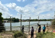 Kolong di Desa Gemuruh Makan Korban, Warga Pasang Pagar Antisipasi