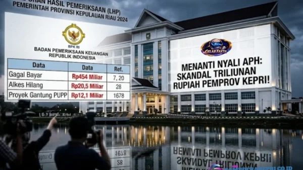 Dokumen LHP BPK RI Temuan Gagal Bayar dan Aset Hilang Pemprov Kepri 2024