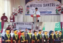Wisuda Santri TPQ Sekecamatan Kundur, Bupati Karimun H. Ing Iskandar Hadiri Langsung