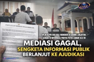 Mediasi Gagal: BPJN Kepri Dua Kali Mangkir di Sidang Lanjutan, Sengketa Informasi Proyek Putik-Langir Naik ke Tahap Ajudikasi