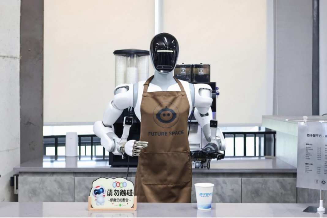 1 The robot barista at Xizi AI² Robotics