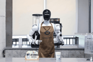 The robot barista at Xizi AI² Robotics