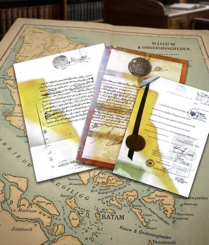 Bukti Autentik Kedaulatan Adat Melayu di Pulau Batam