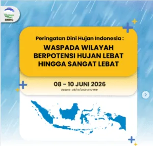 BMKG Perbarui Peringatan Dini: Kepri Keluar dari Zona Siaga Cuaca Ekstrem, Perairan Tetap Dipantau
