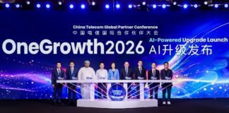 Era Baru AI Token Global: China Telecom Resmi Luncurkan Inisiatif ‘OneGrowth 2026’ di Shanghai Peluncuran Inisiatif OneGrowth 2026 oleh China Telecom Global di Shanghai.