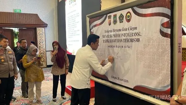 Densus 88 Warning Propaganda Intoleransi via Medsos di Cilegon