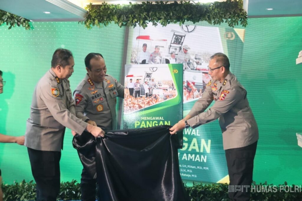 Wakapolri Rilis Buku Ke-42 “Mengawal Pangan Menuai Aman”