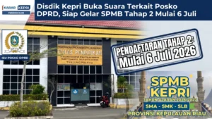 Gedung Kantor Dinas Pendidikan Provinsi Kepulauan Riau di Dompak, Tanjungpinang