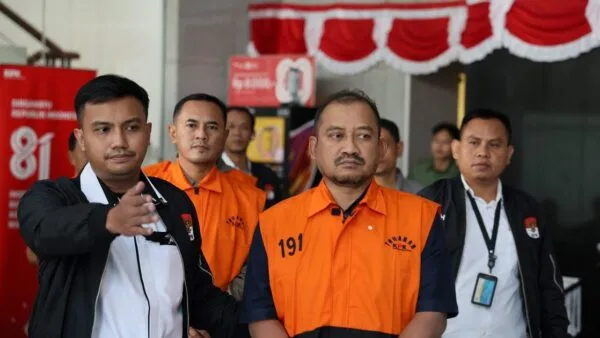 Gedung Merah Putih KPK Jakarta terkait operasi tangkap tangan kasus dugaan pemerasan Pemkab Pemalang