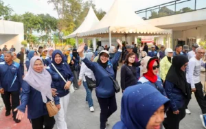 Gelar Lomba Tradisional hingga Cek Kesehatan Gratis, Reuni Purna Bakti Pemko Batam Berlangsung Meriah