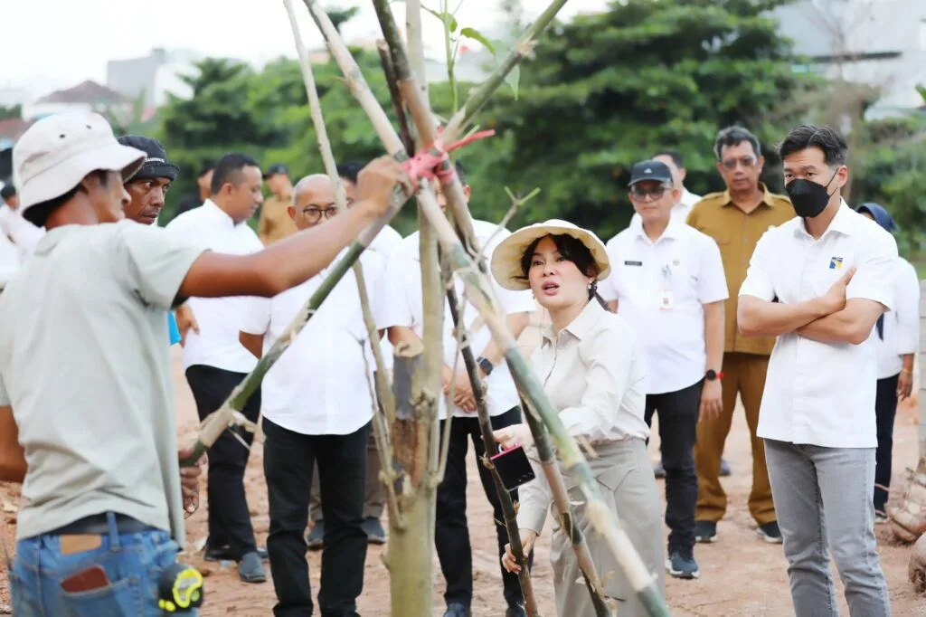 Li Claudia Chandra Mulai Penataan DAS Baloi Indah Jadi Taman Kota