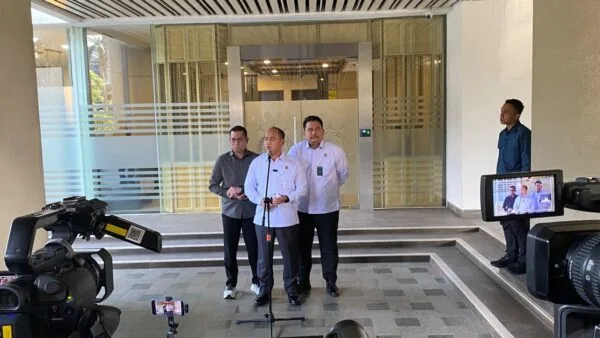 Gedung utama Kejaksaan Agung Republik Indonesia di Jakarta.