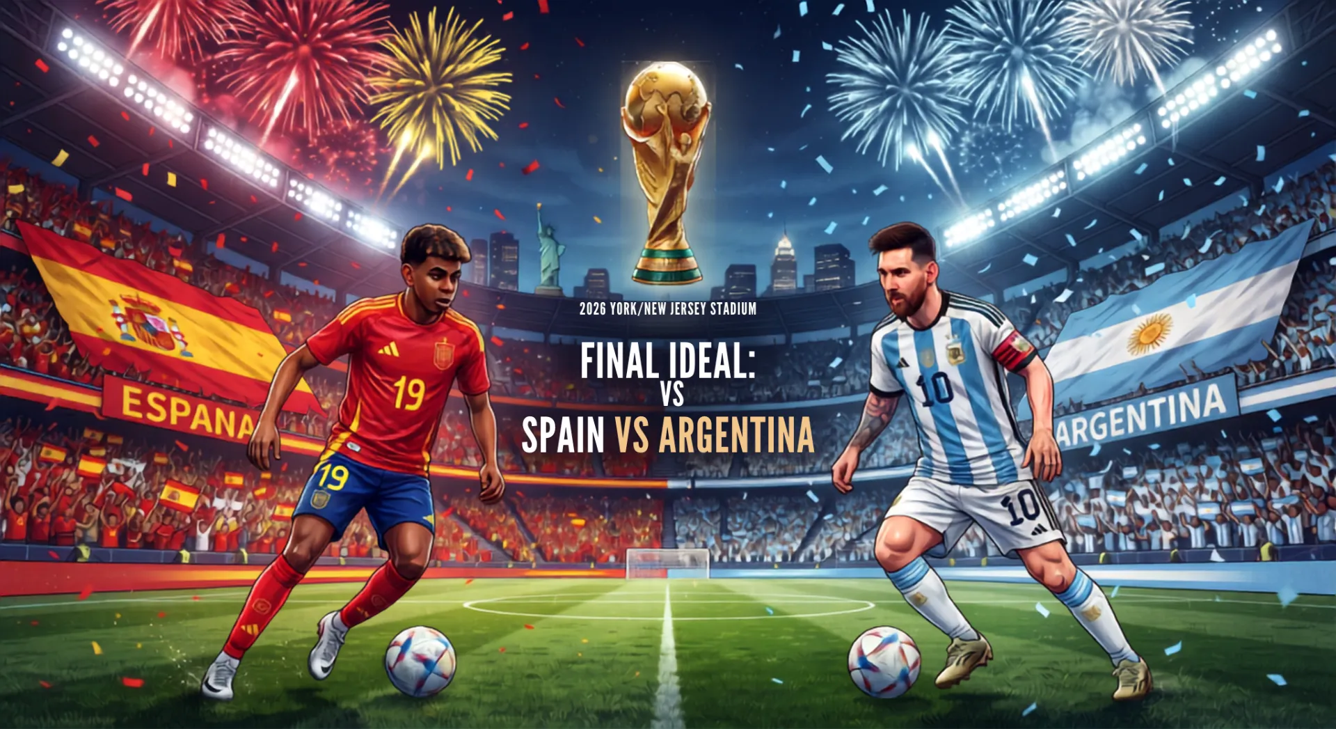 Final Ideal Piala Dunia 2026, Spanyol dan Argentina Rebutkan Takhta Tertinggi