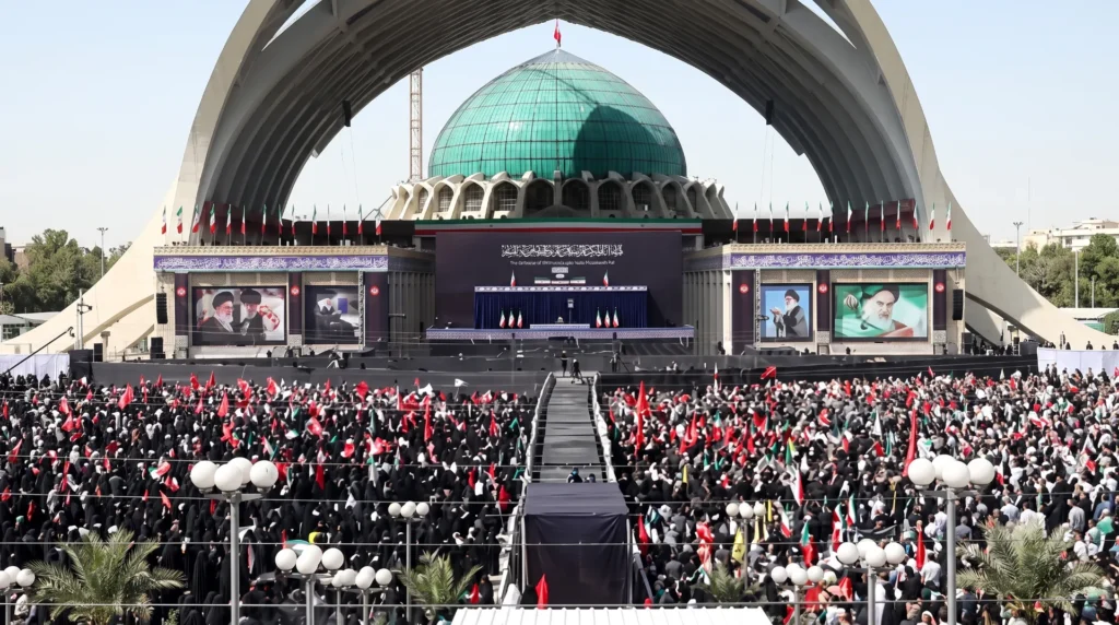 Teheran Merah! Jutaan Warga Iran Hadiri Pemakaman Khamenei, Seruan Balas Dendam Bergema Tanggapi Serangan AS-Israel