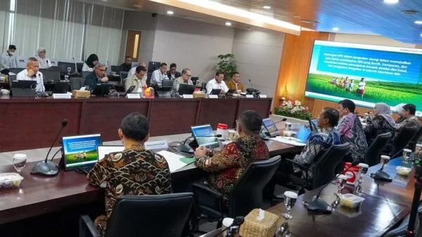 Audiensi antara pimpinan KPK dan jajaran direksi BPJS Kesehatan di Gedung Merah Putih.