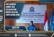 HNSI Anambas Sambut Baik Kebijakan BBM Khusus Nelayan Tanpa Bebani APBN Ketua DPC HNSI Kabupaten Anambas, Agustar, saat memberikan keterangan terkait kebijakan BBM khusus nelayan.