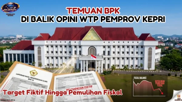 Kompleks Kantor Gubernur Kepulauan Riau di Dompak Tanjungpinang terkait temuan LHP BPK RI atas APBD Pemprov Kepri TA 2025