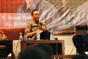 Mantan Menteri Koordinator Bidang Politik, Hukum, dan Keamanan, Mahfud MD