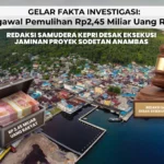 Mengawal Pemulihan Rp2,45 Miliar Uang Rakyat, Redaksi Samudera Kepri Desak Eksekusi Jaminan Proyek Sodetan Anambas