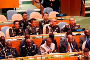 Delegasi Polri dalam forum United Nations Chiefs of Police Summit (UNCOPS) 2026 di Markas Besar PBB.
