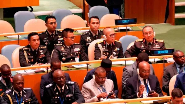 Delegasi Polri dalam forum United Nations Chiefs of Police Summit (UNCOPS) 2026 di Markas Besar PBB.
