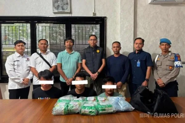 Polres Bengkalis Gagalkan Peredaran 8 Kilogram Sabu dan 5.000 Butir Ekstasi