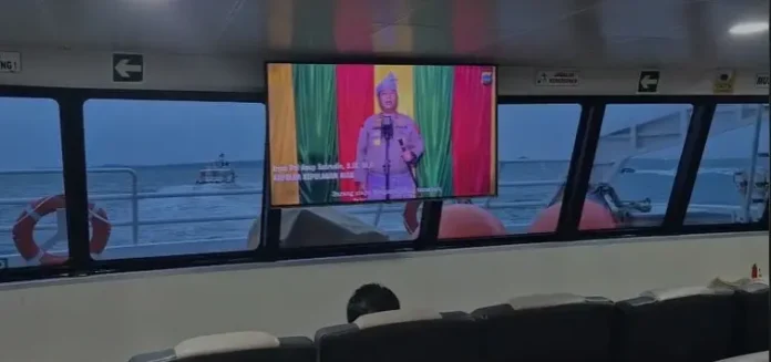 polda kepri Ilustrasi audiovisual Gurindam 12 karya Raja Ali Haji yang ditayangkan Polda Kepri di ruang publik.