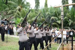 Polres Bengkayang, Upacara Pemakaman, Aiptu Markus, Berita Duka, Polda Kalbar