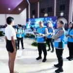 Wakapolri Komjen Dedi Prasetyo saat memimpin pemeriksaan penampilan calon taruna Akpol di Semarang.